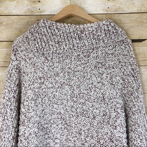 Topshop Tweedy Envelope Neck Sweater - Picture 5 of 8